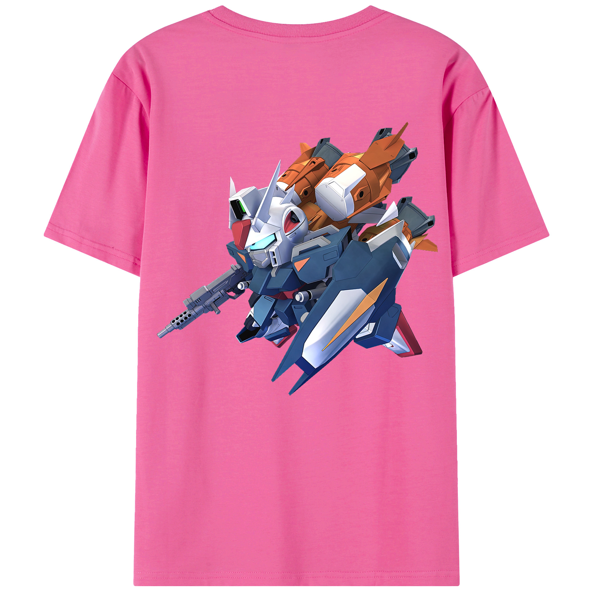 （画像用） 機動戦士ガンダム Mobile Suit Gundam レディース半袖Tシャツ(バックプリント)